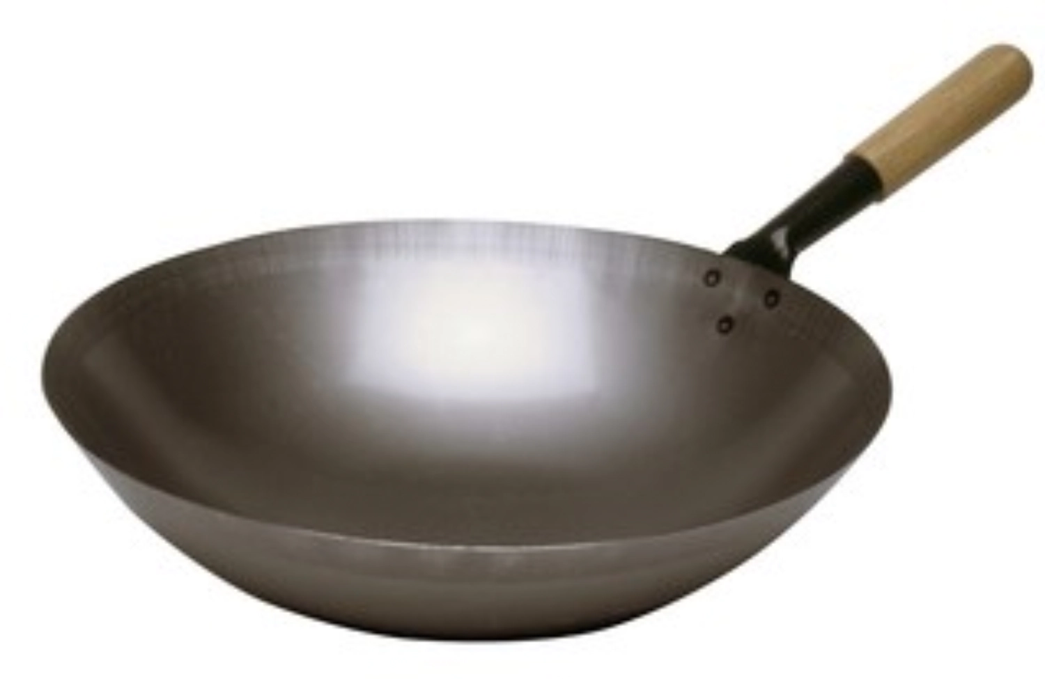 Wok-Pfanne Stahl Ø 360mm