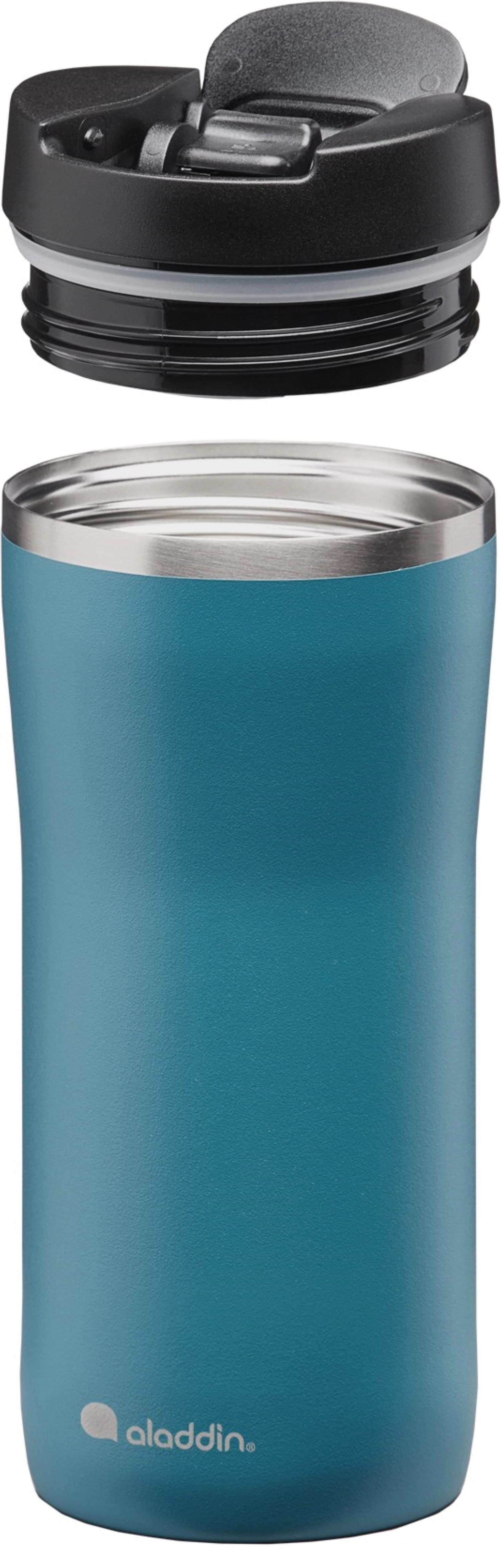 Mocca Thermavac Leak-Lock Stain. St. Mug 0.35L Aqua Blue