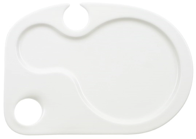 Universal White Bento Partyplate 26cm