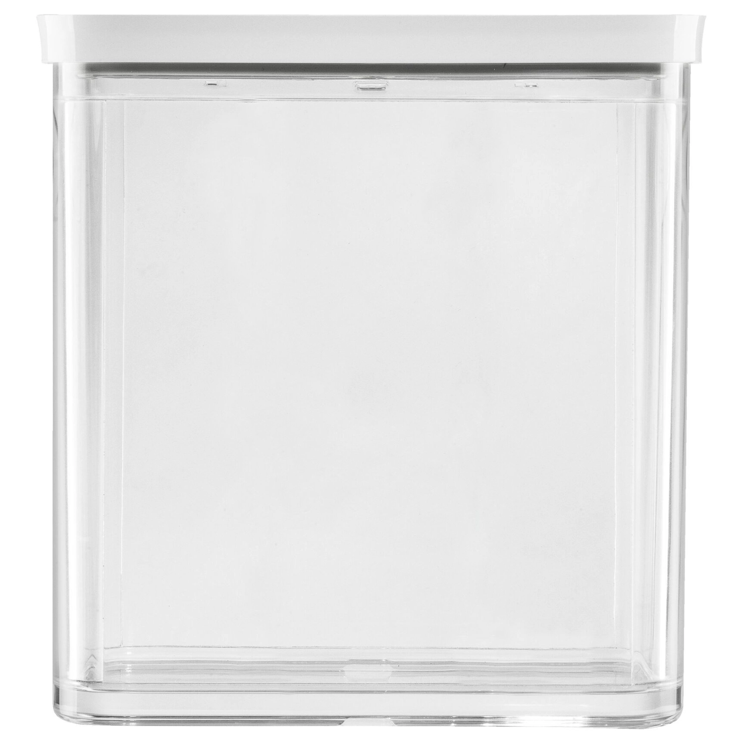 Cube box 3m, 22.8x21.4x10.7cm, 2.9l, transparent-blanc