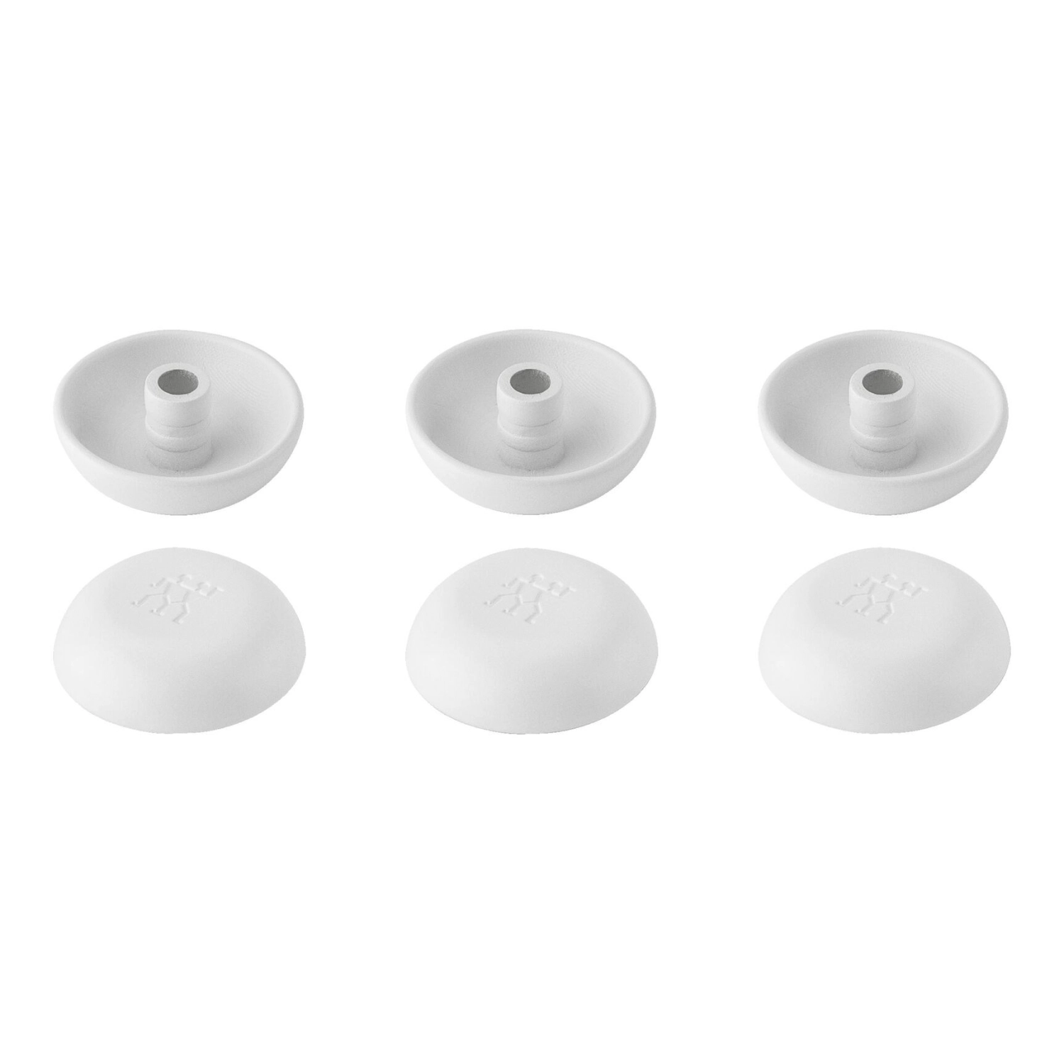 6pcs cube set de diffuseurs blanc