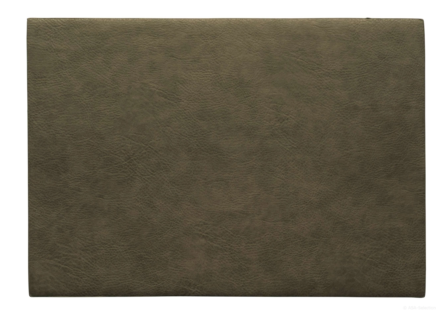 Pu set de table en cuir végétalien 33x46cm khaki