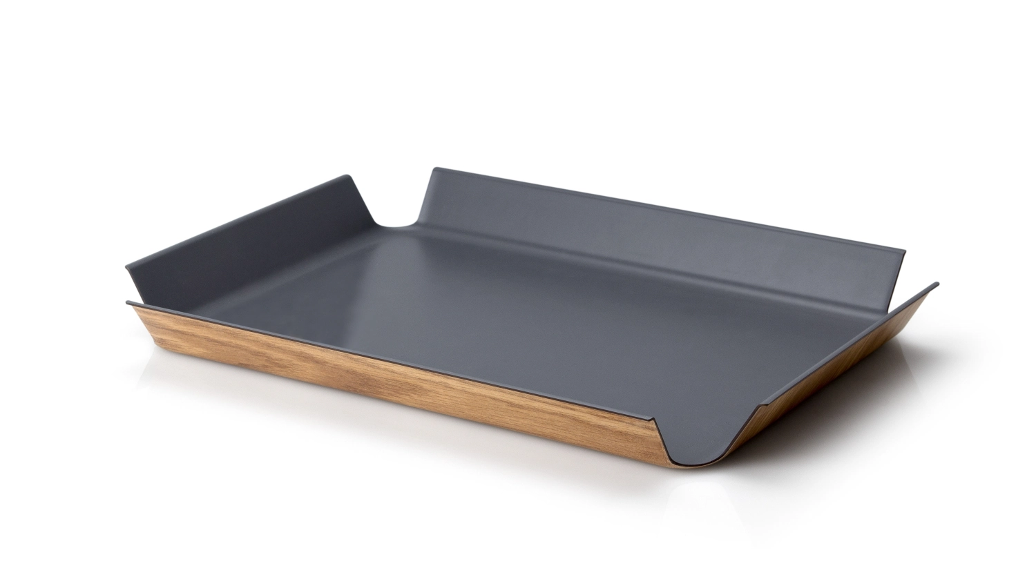 Non slip tray, grey