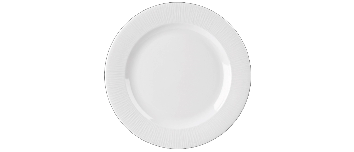 Assiette a pied 23.4cm