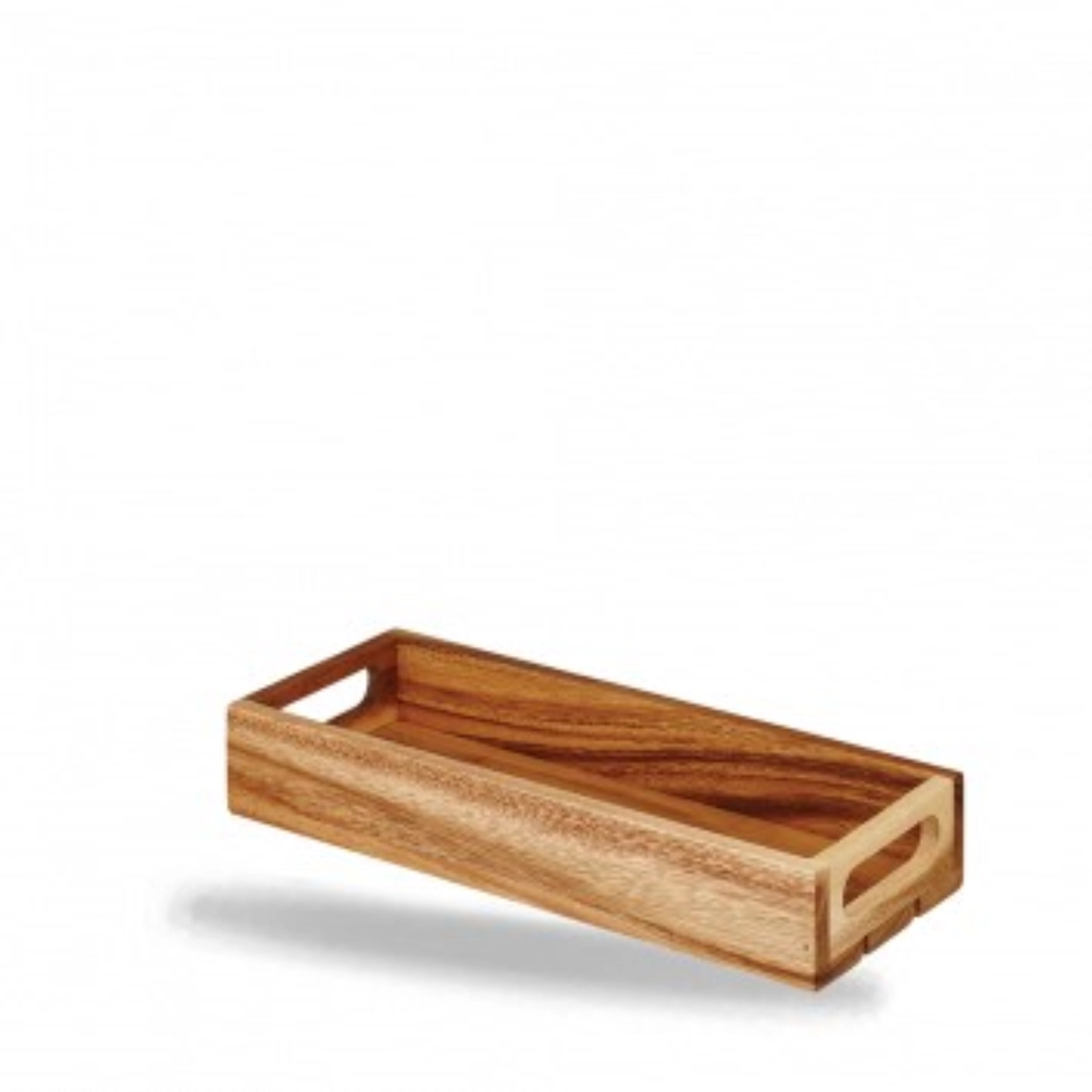 Alchemy wood petit panier de service 30x11.8x4.8cm