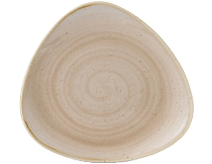 Stonecast Nutmeg Cream Triangel Teller flach