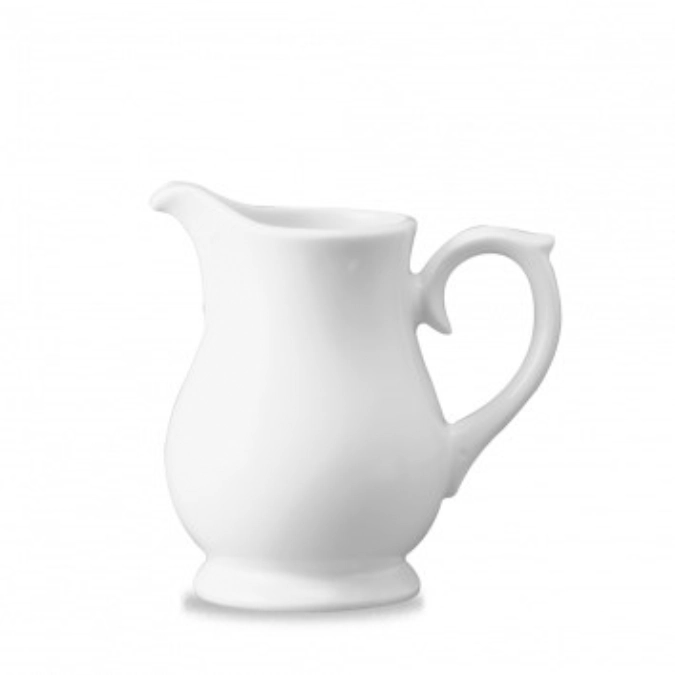 Whiteware White Sandringham Krug / Creamer