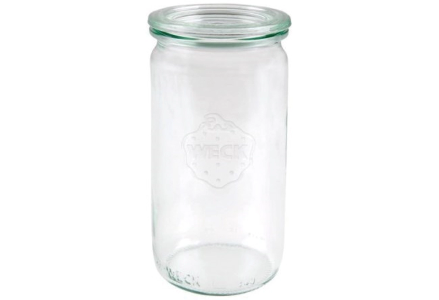 Weck verre cylindrique 340ml rr60 avec couvercle