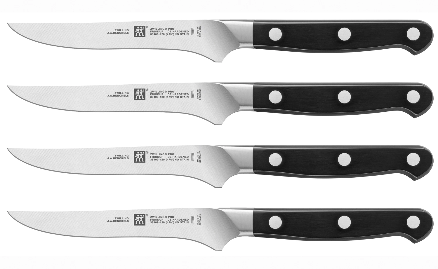 4er Set Pro Steakmesser