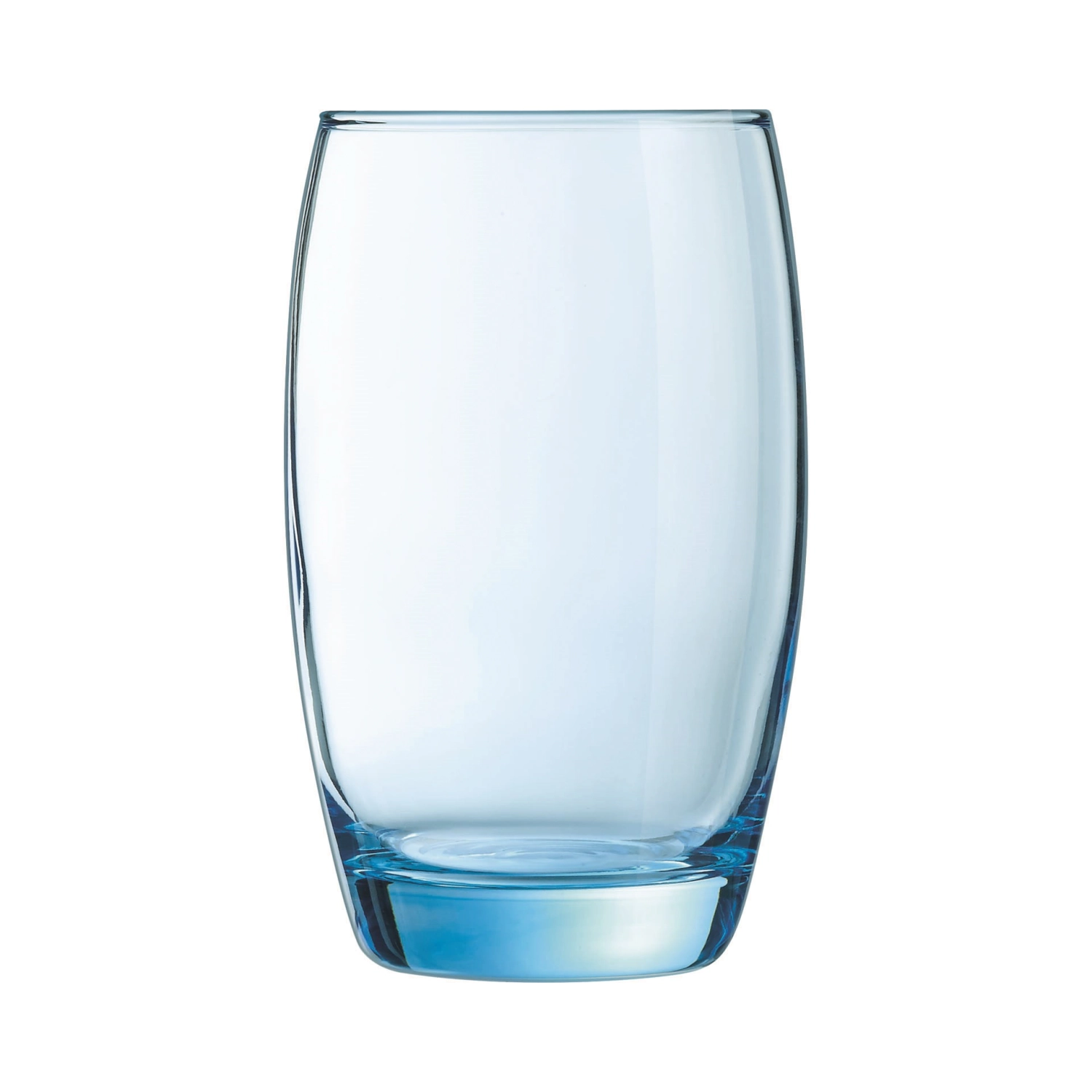 Salto bleu glacier verre à eau 0.35lt d7.6cm h12.1cm