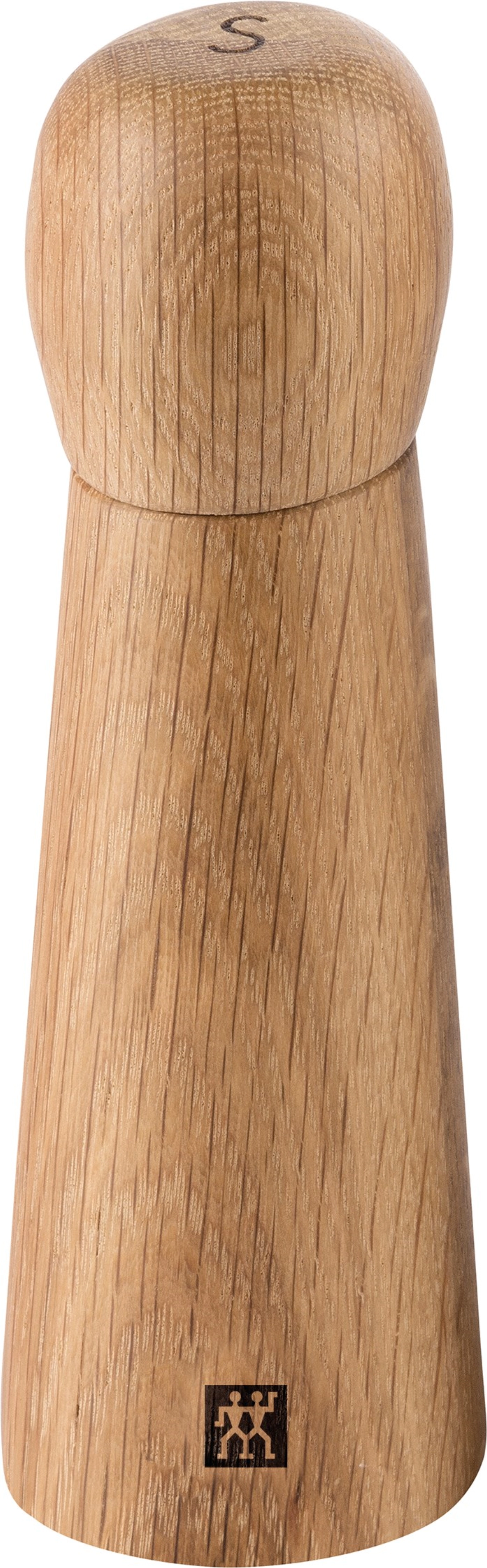 Salzmühle 19cm, Eiche, braun