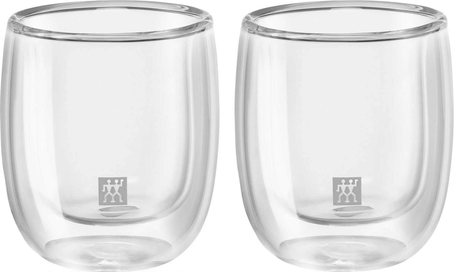 Verres à espresso sorrento double paroi, set de 2, 80 ml