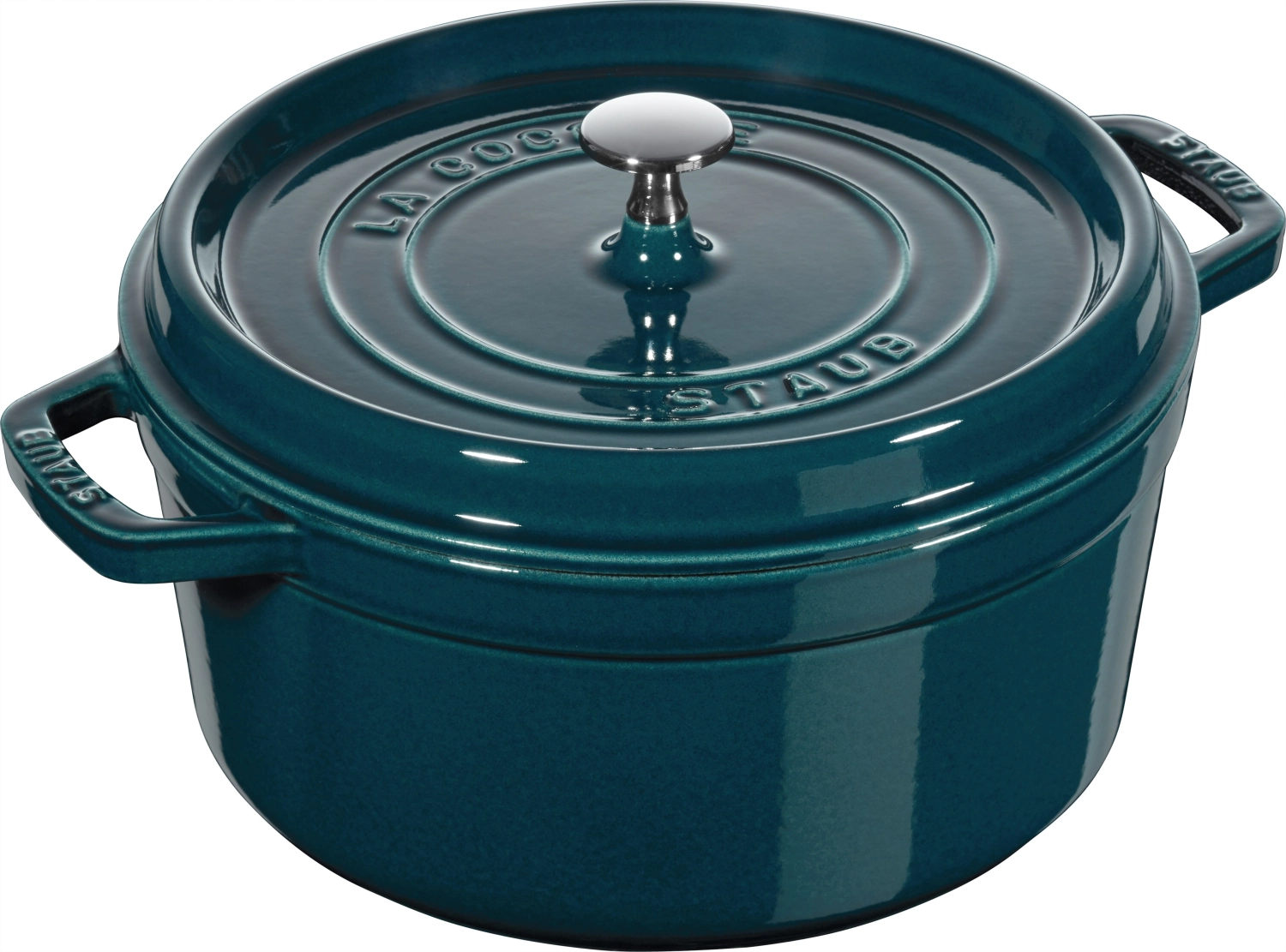 Cocotte 28 cm, ronde, la mer, fonte 6.7l