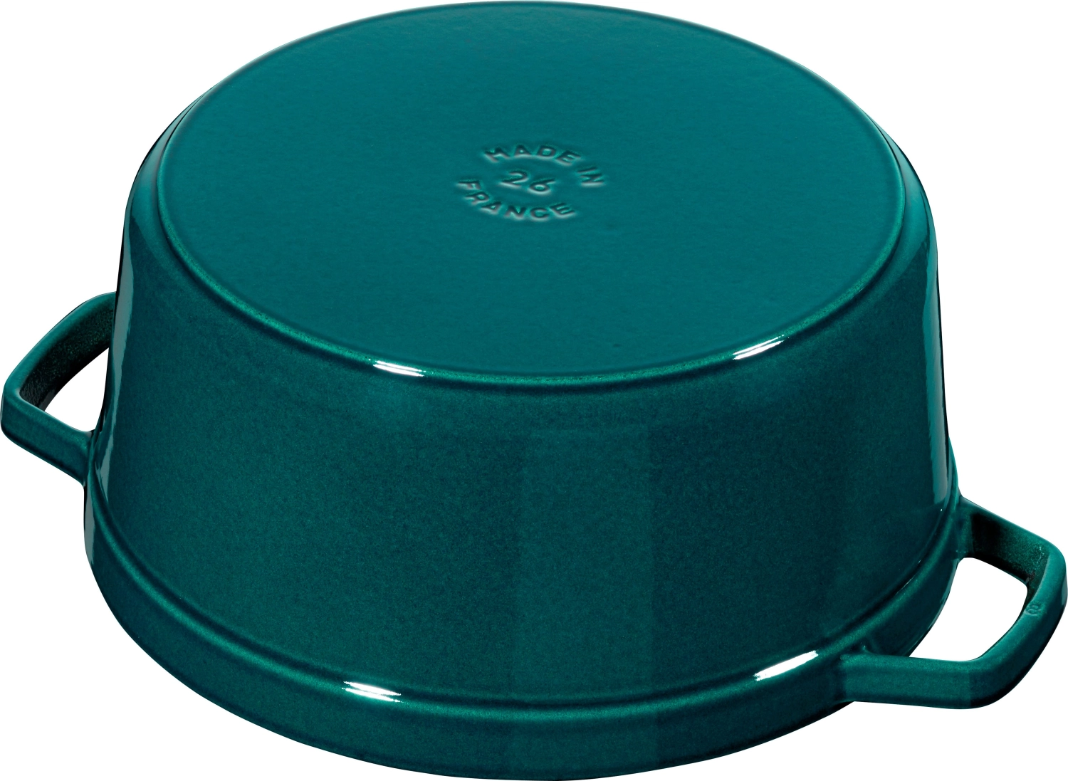 Cocotte 28 cm, ronde, la mer, fonte 6.7l