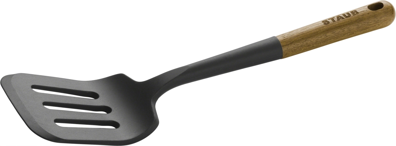 Spatule, 31 cm acacia silicone