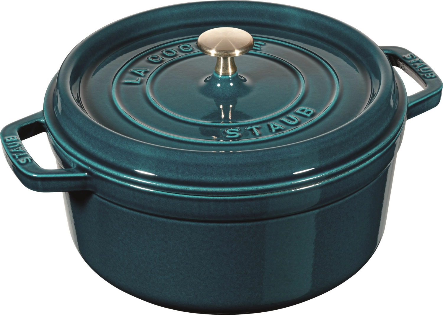 Cocotte 24 cm, ronde, la mer, fonte 3.8l