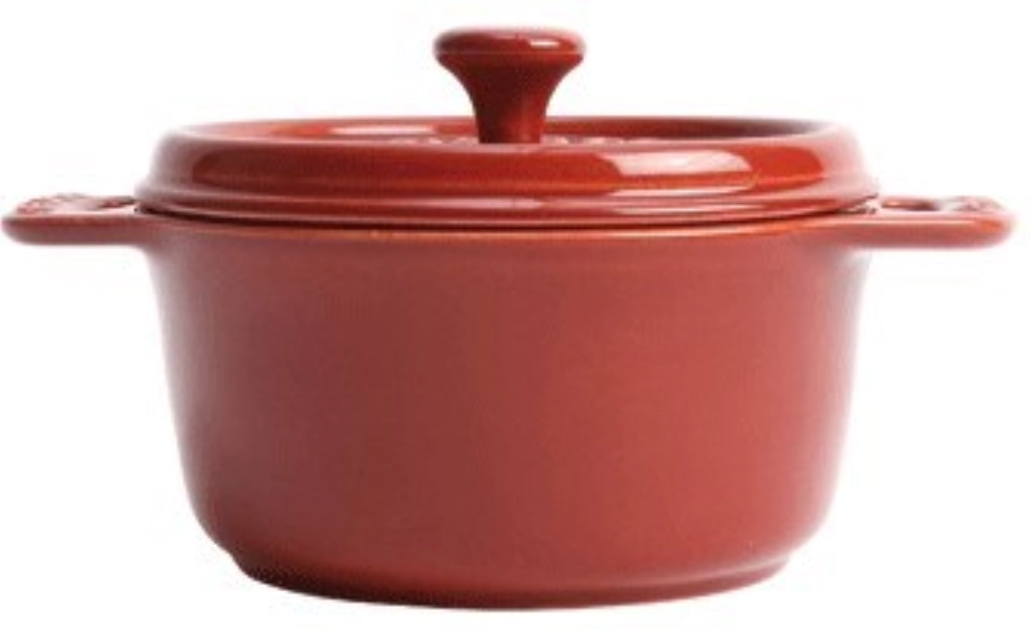 Cocotte 28 cm, ronde, grenadine-rouge, fonte 6.7l