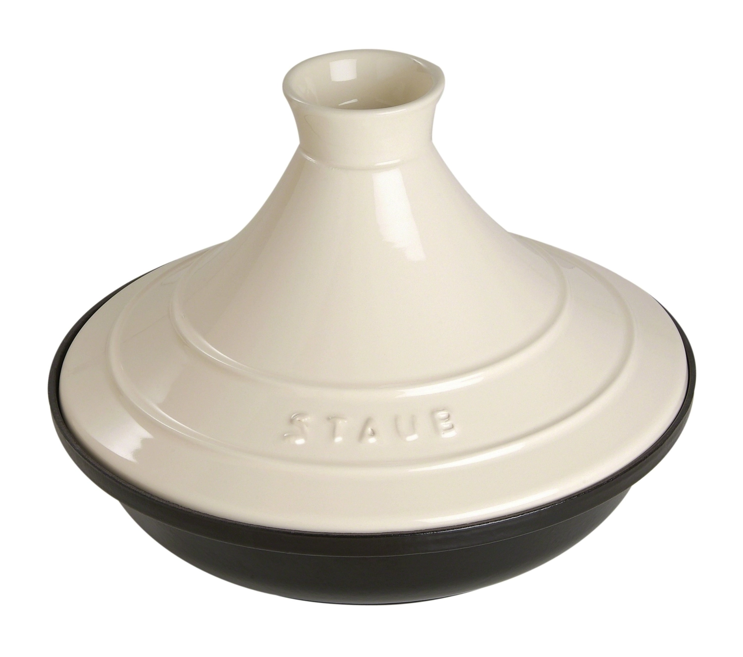 Stspe10 tajine 28 cream rond(e) fonte