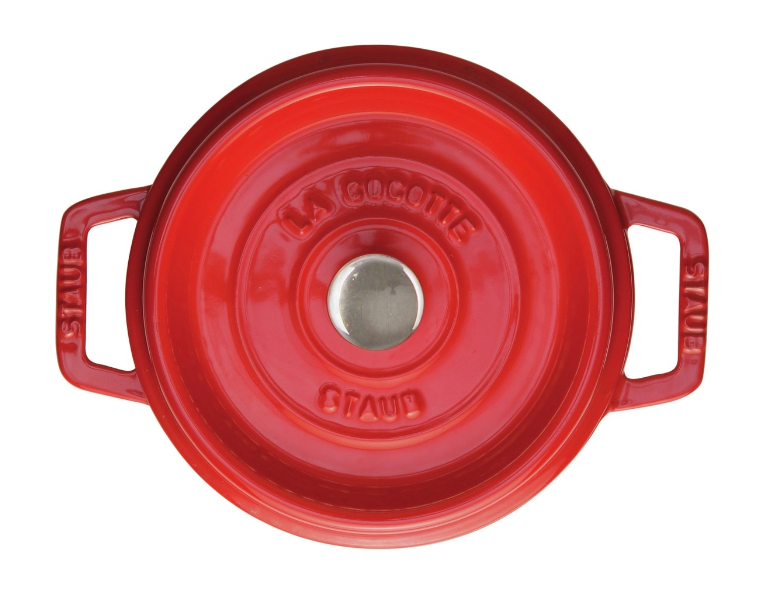 Stcoc10 cocotte 20 cerise rond(e) fonte