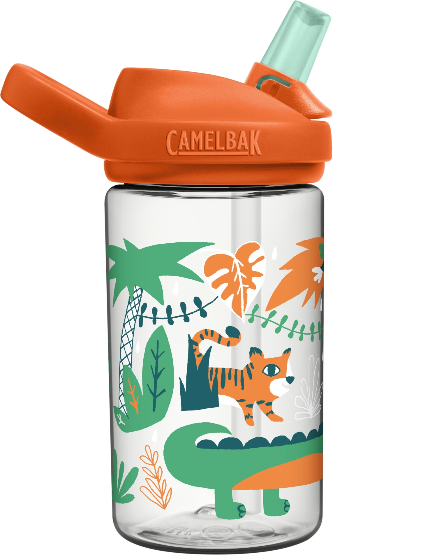 Eddy+ kids bottle 0.4l jungle animals,