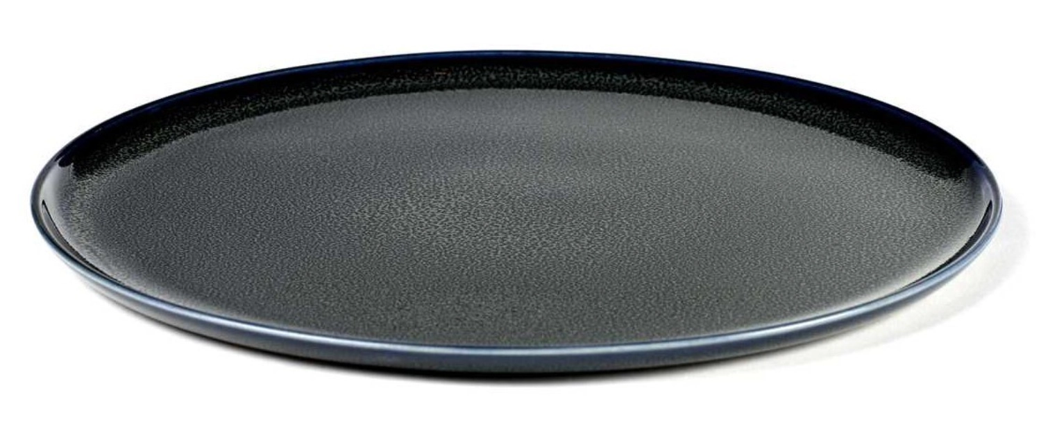 Anita Legrelle Terres De Reves Plate L D26 Dark Blue