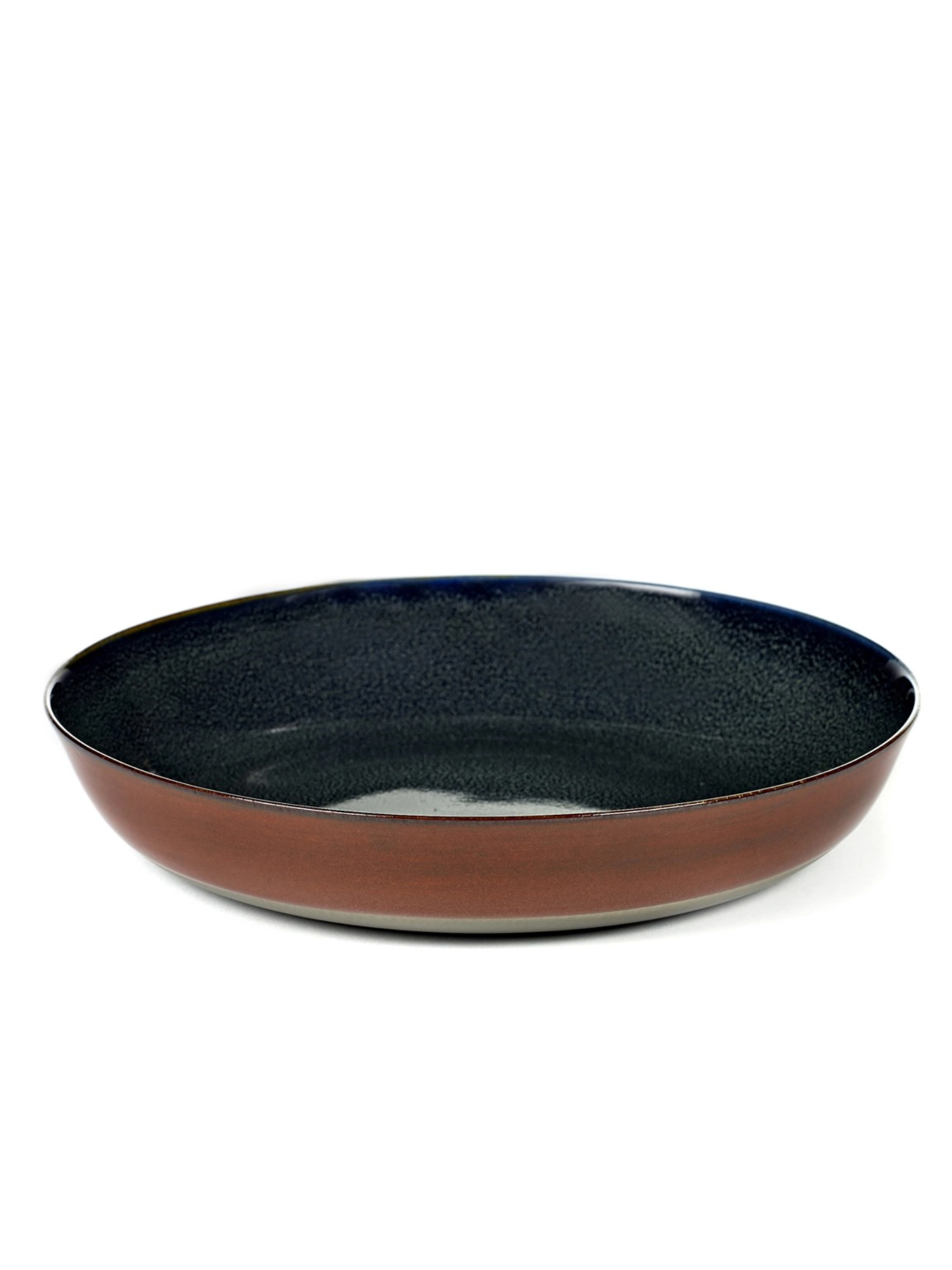 Anita Legrelle TdR Assiette à soupe M D21 H4 Dark Blue Rust