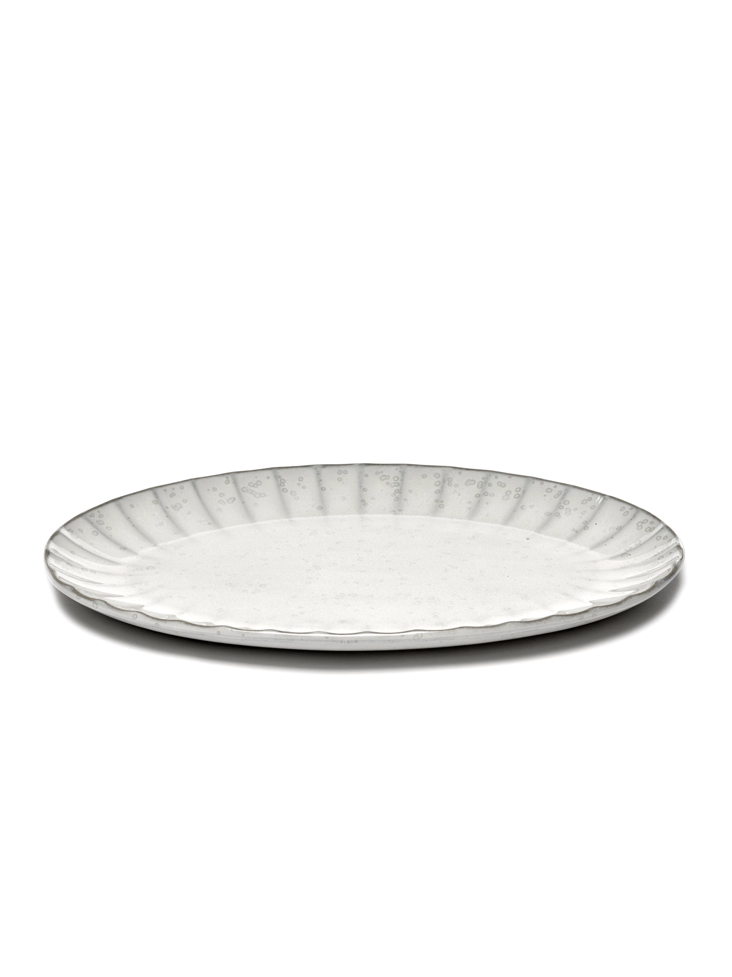 Sergio H. Inku Assiette ovale Inku L30 X W21 X H1,7 cm White