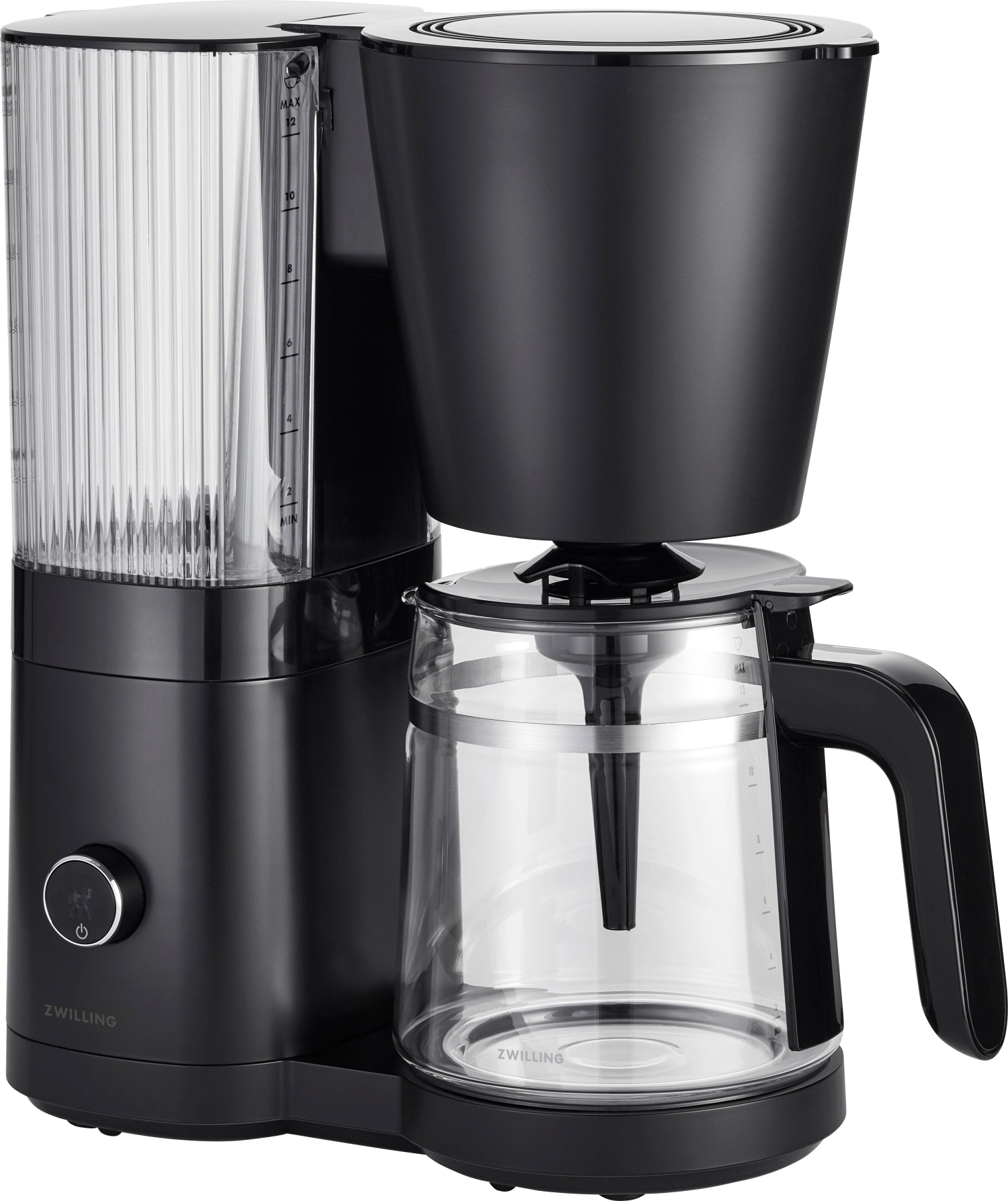 Enfinigy cafetière filtre noir 1.5l