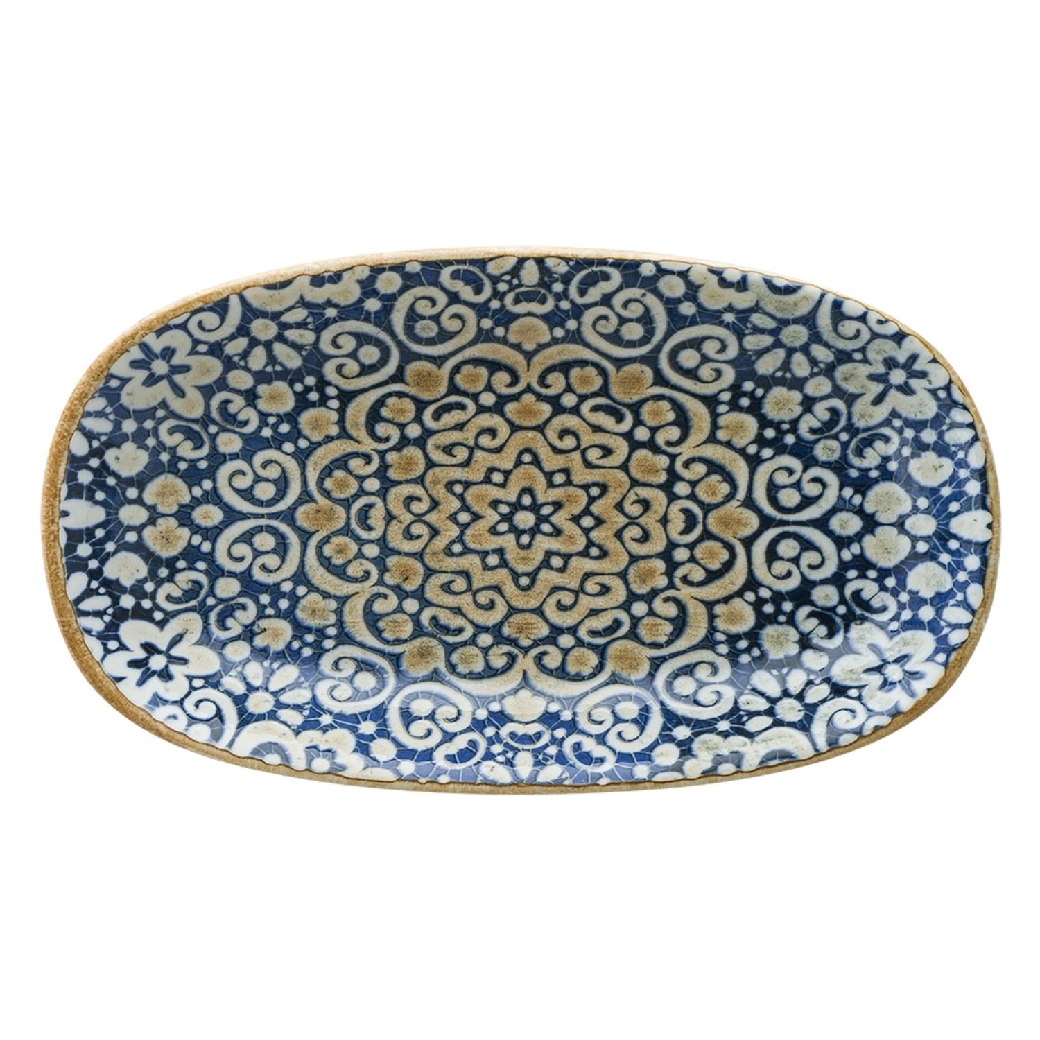 Assiette Alhambra Gourmet ovale 15x8.5cm