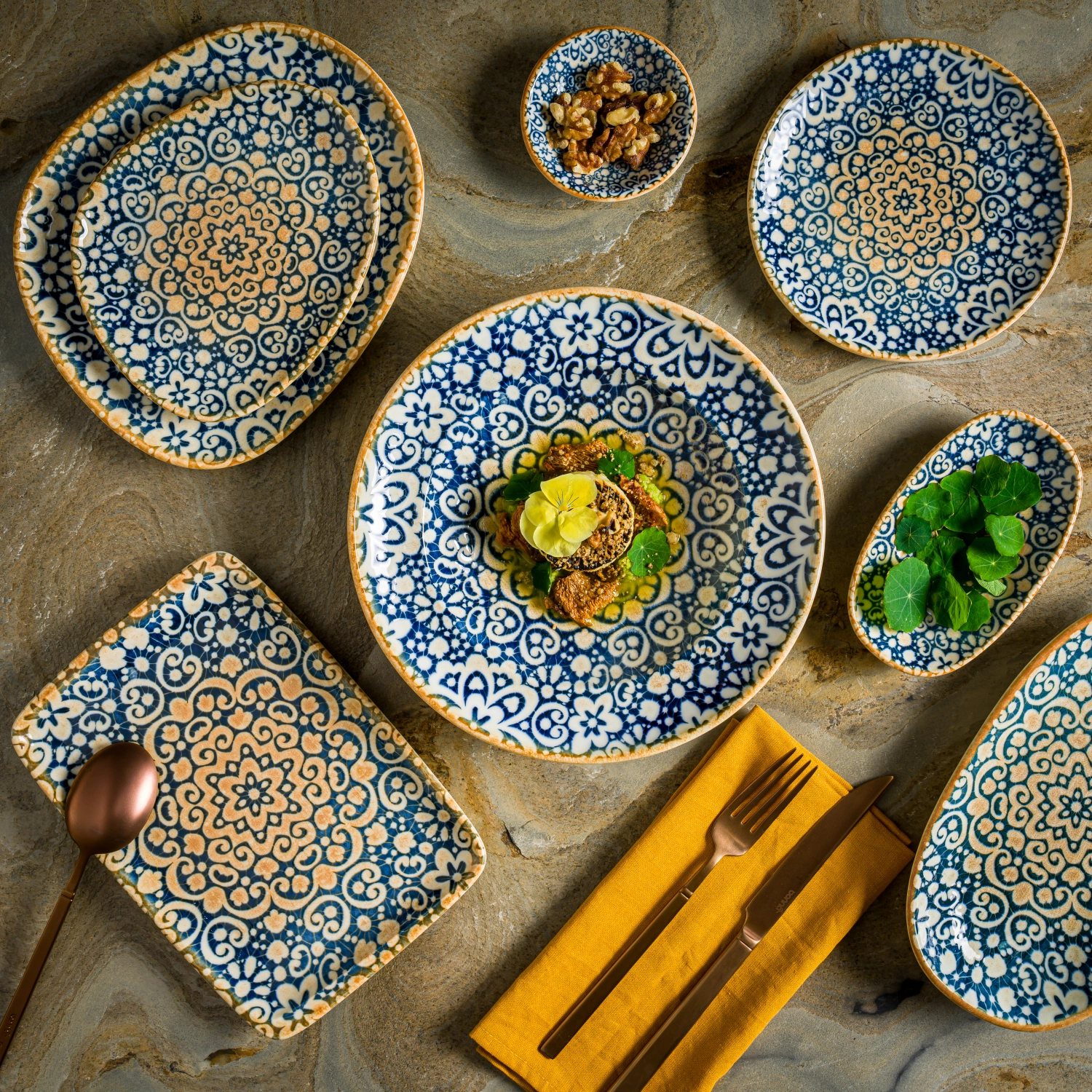 Alhambra gourmet assiette plate 19 cm