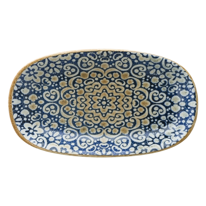 Alhambra gourmet assiette ovale 24x14 cm