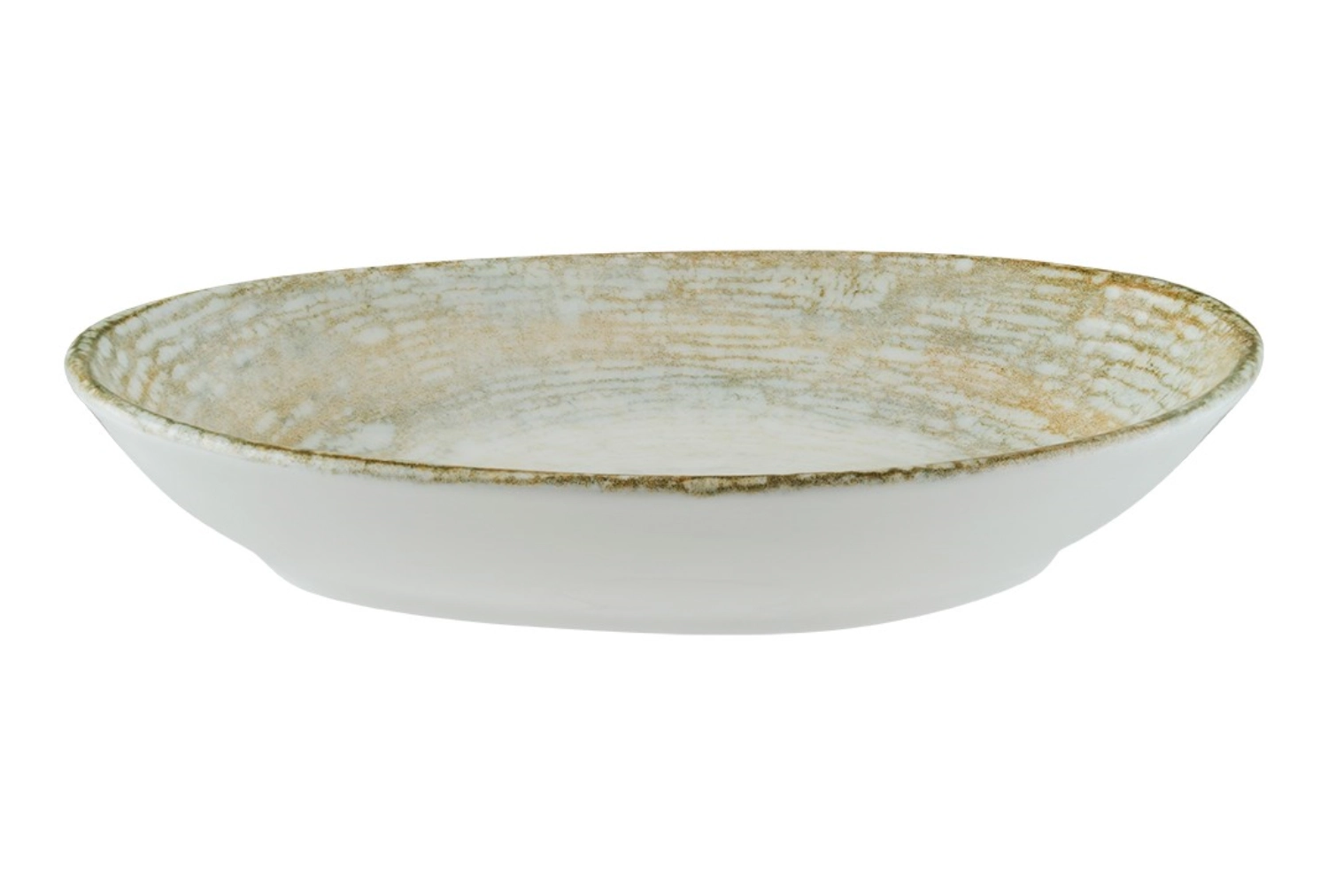 Patera Vago Assiette ovale D15cm H8.5cm