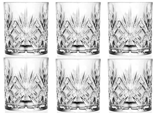 Set de 6 melodia of tumbler ø7.4 h8.5 cm, 24cl