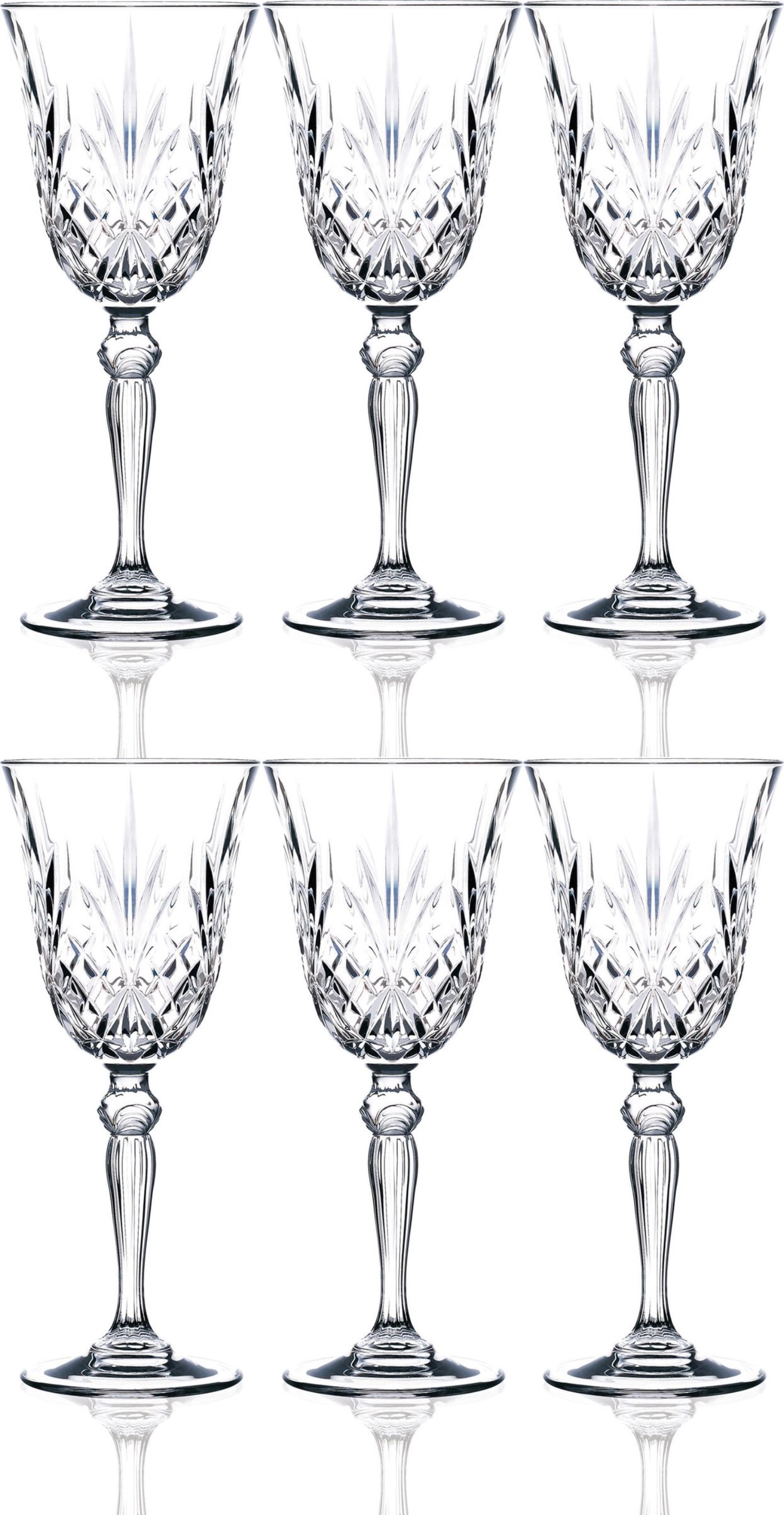 Set de 6 verres à vin melodia ø5.2 h14.1 cm, 5cl