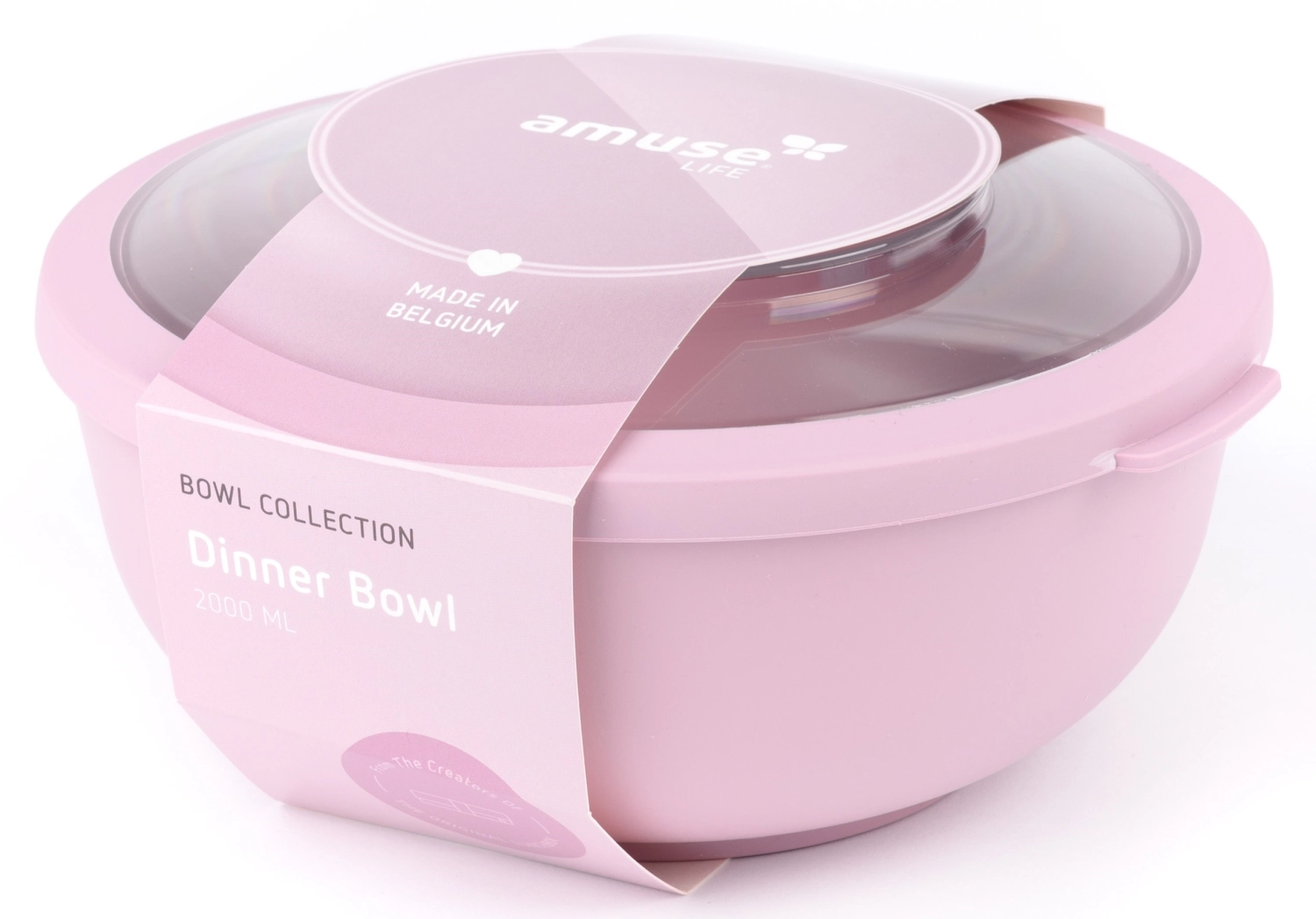 Amuse Life Dinner Schüssel 2000ml Ø216X106mm Pink