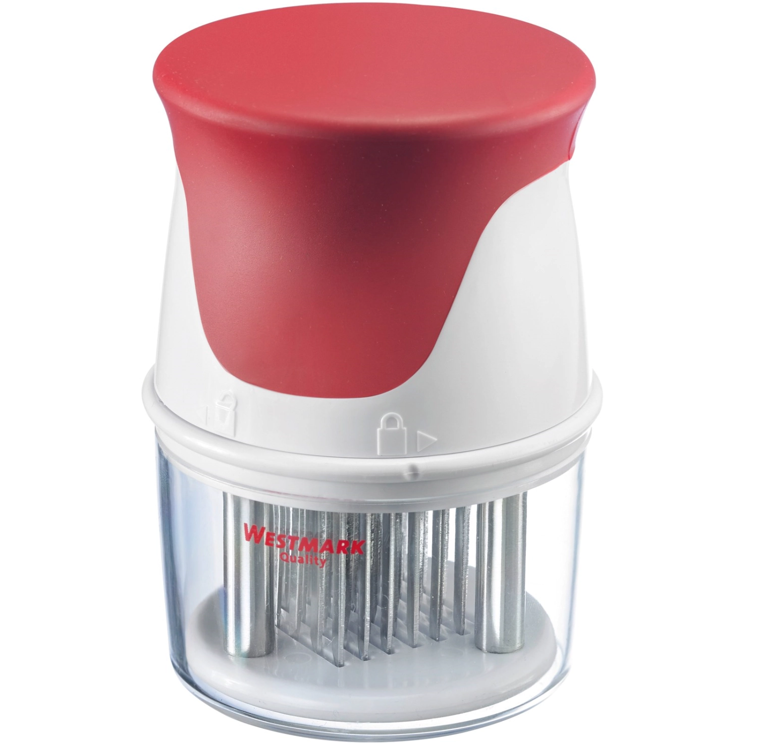 Steaker avec 35 lames en acier inoxydable, 7.3x7.3x10.7cm