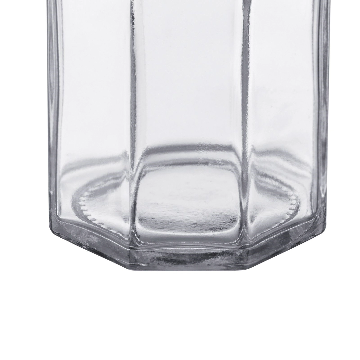 Set de 6 verres hexagonaux de 270ml, avec couvercle, 63 mm