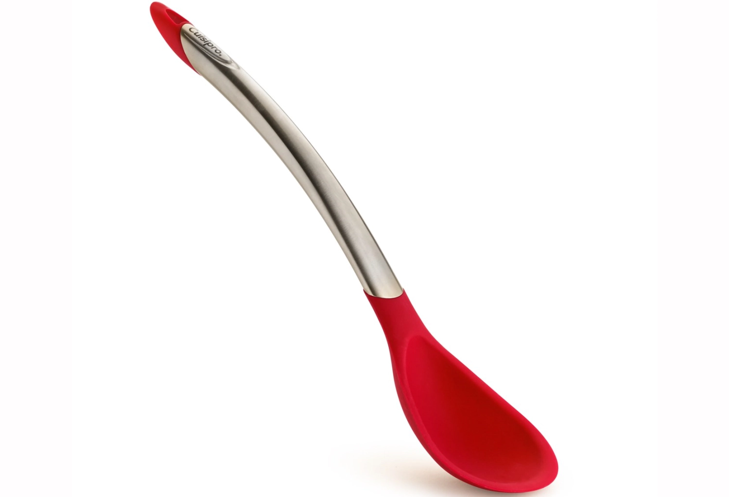 Cuillère 30.5cm acier inoxydable/plastique rouge