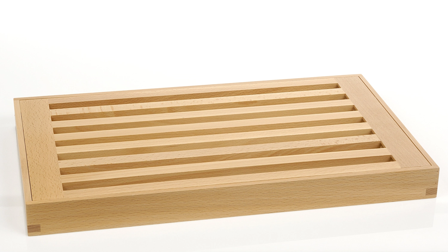 Planche pain rm verni naturel 40x23x3cm hetre