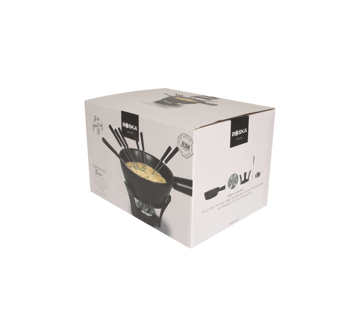 Fondue-Set Nero L, 2.2L