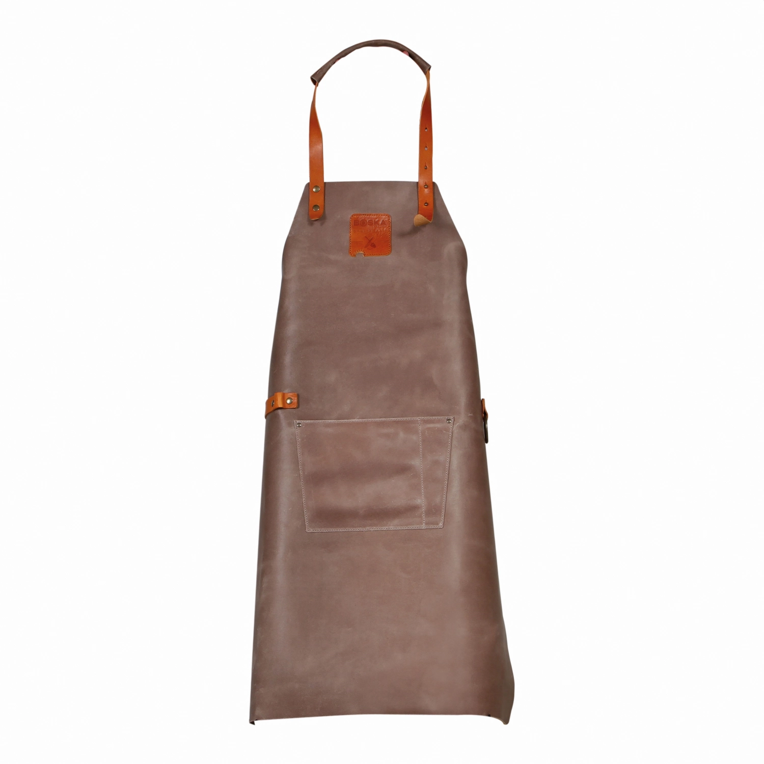 Mr. smith tablier de cuisine gris pocket