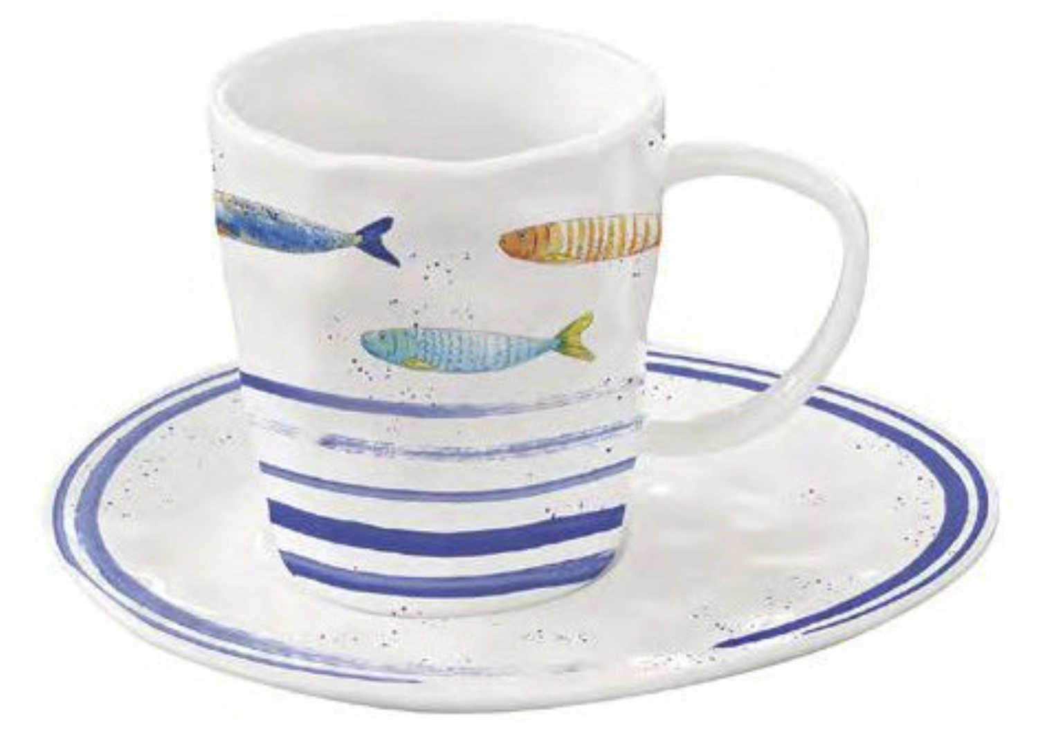 Bord de mer tasse à café et soucoupe, 250ml