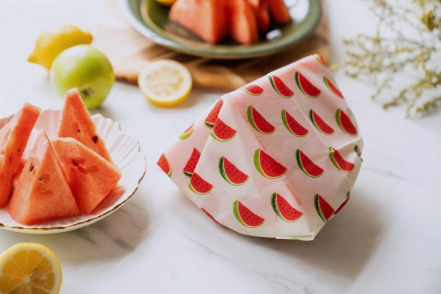 Bienenwachs Wraps 1er Wassermelone