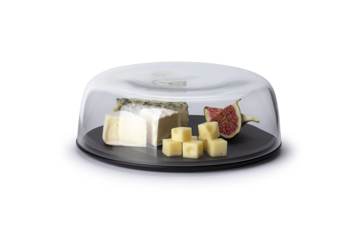 Cloche à fromage duracore et bol à couvercle, 22cm