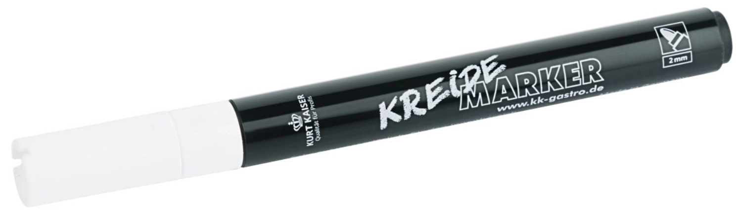 Kreidemarker weiss 2 mm rund