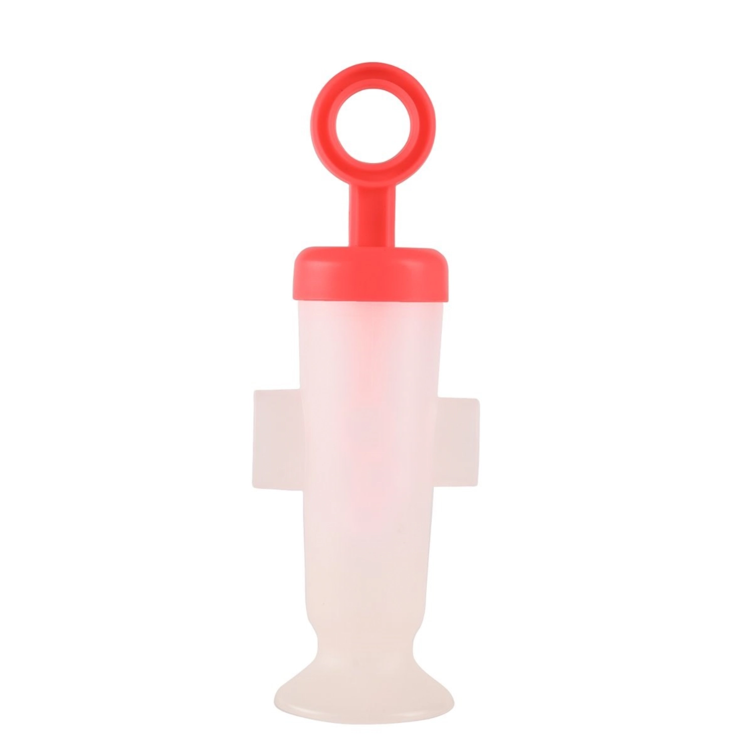 Snap-fit molde circular para pop, 2.9oz/85ml coral