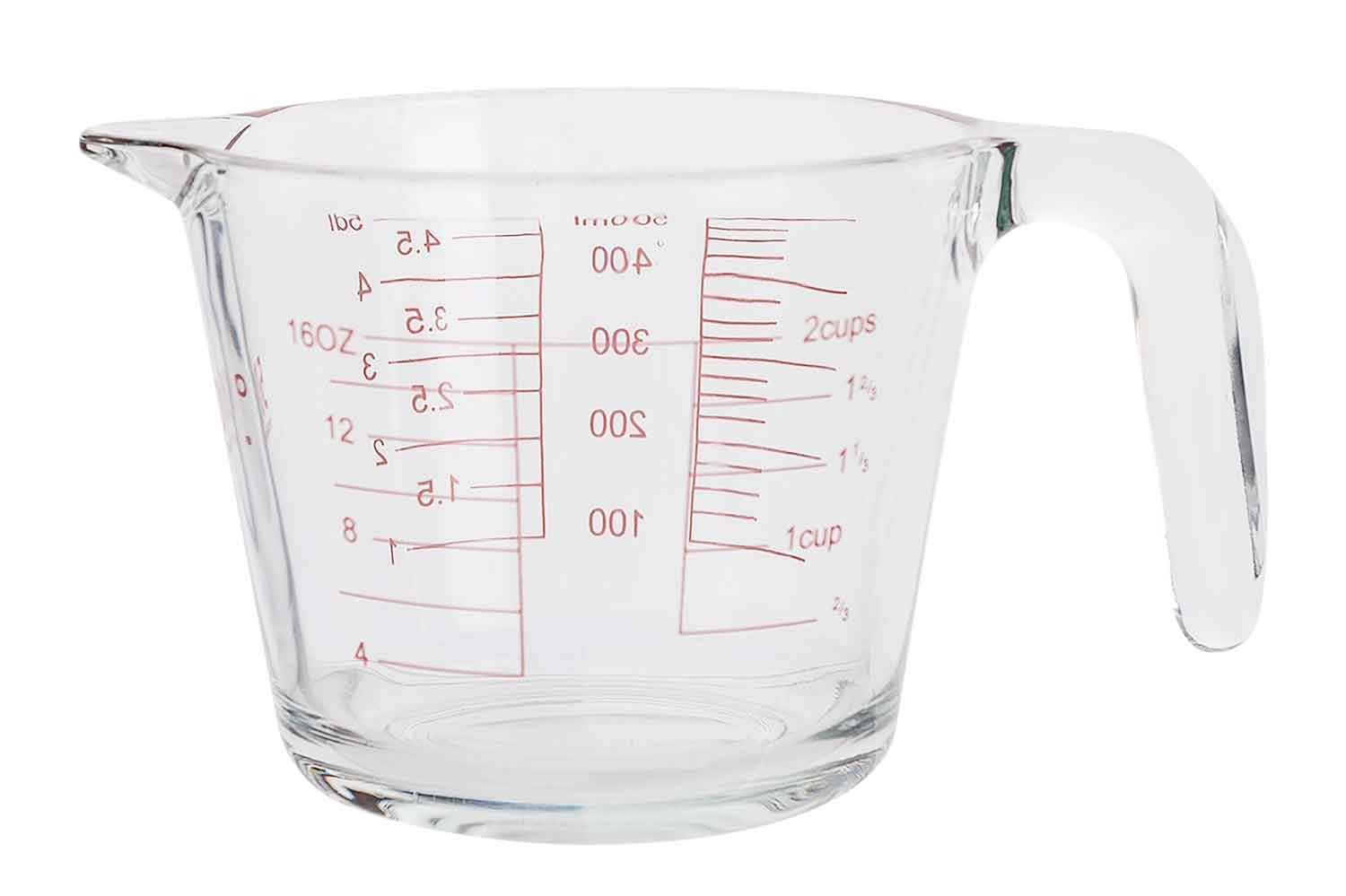 500° Messbecher aus Borosilikatglas 0,5L