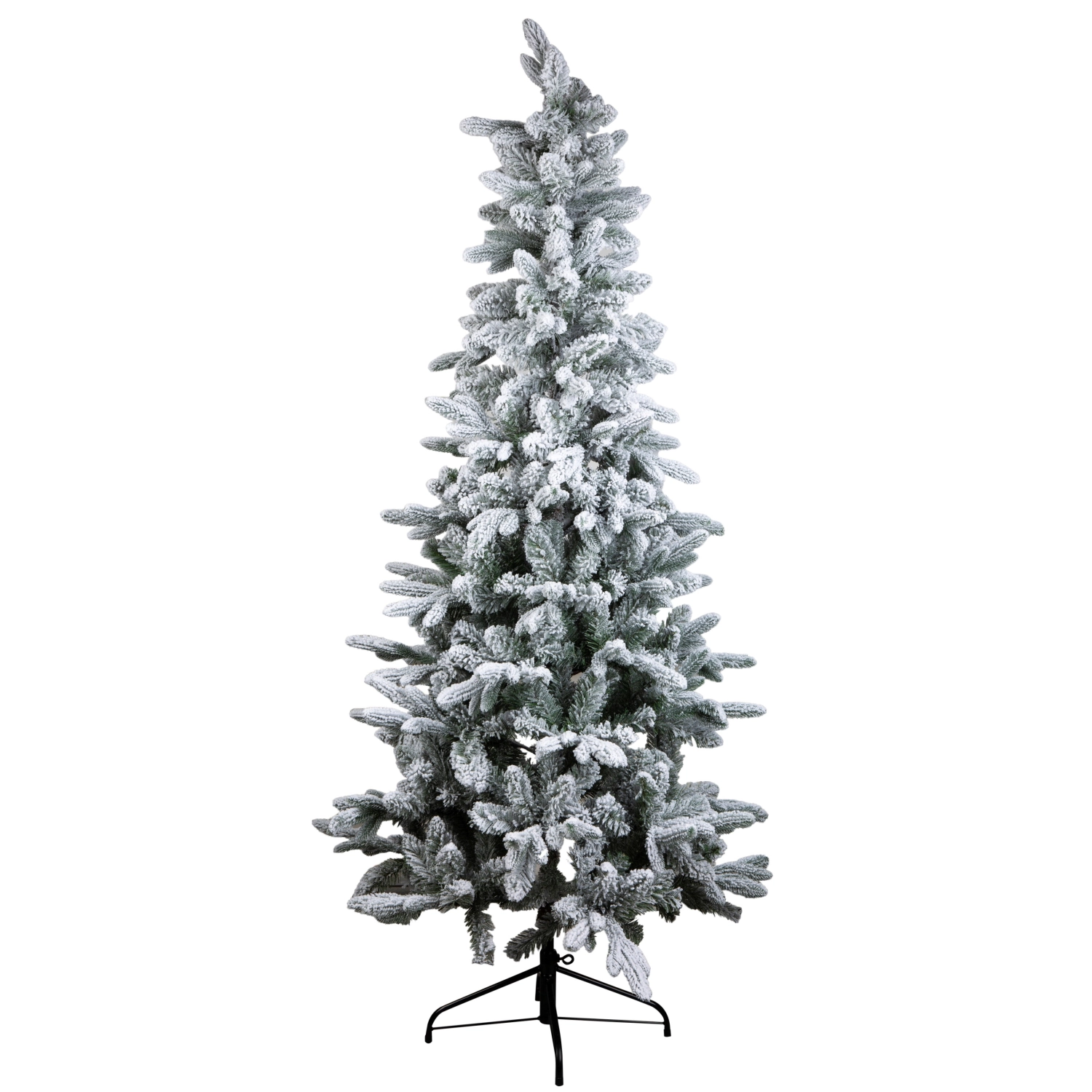 Arbre de noël avec neige 180x86 cm