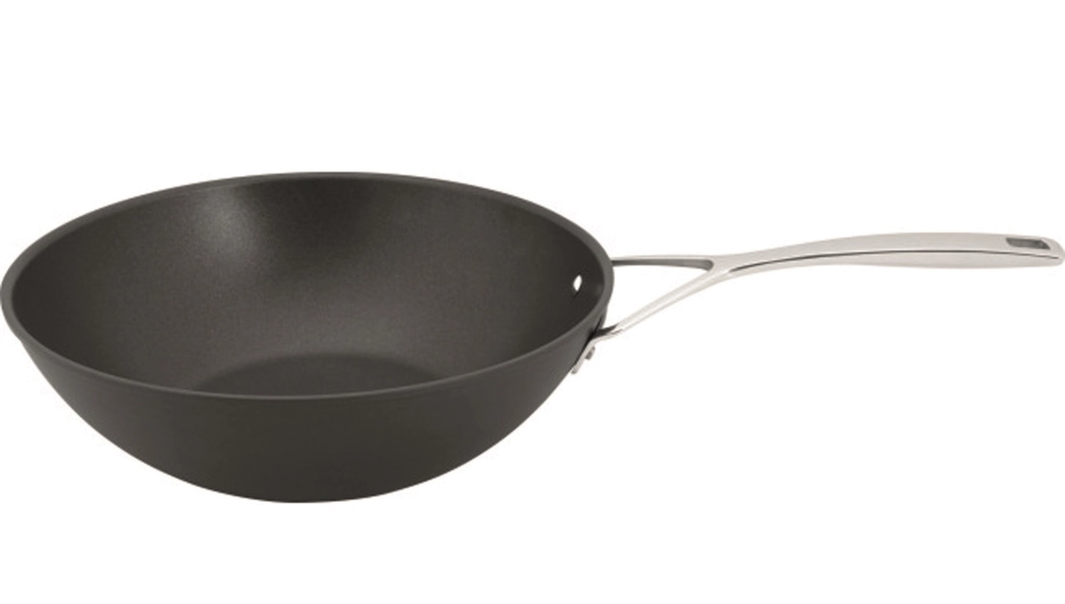 Alu pro 5 wok antiadhésif d30cm 3lt h9.5cm