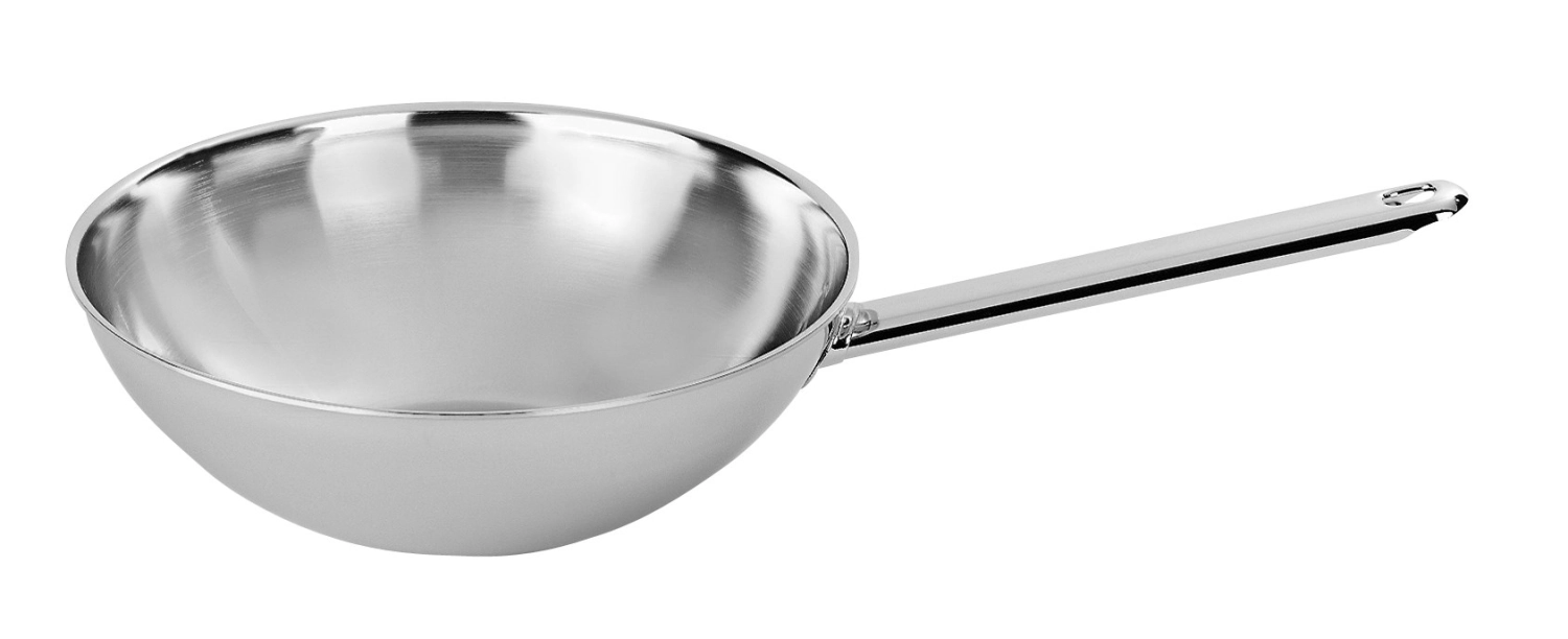 Wok à fond plat 3.3lt 26cm